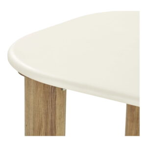 Fondi Spisebord, cement look, sand/brun, 100x240x76 cm - Billede 3