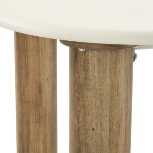 Fondi Spisebord, cement look, sand/brun, 100x240x76 cm - Billede 4