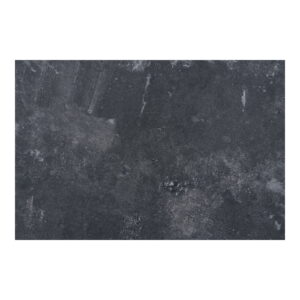 Fano Cafebord, melamin, mørk stenlook, sort metal base, 70x70x75 cm - Billede 5
