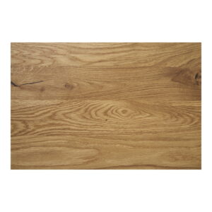 Lignano Cafebord, egetræ, sort metal base, 70x70x75 cm - Billede 4