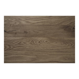 Lignano Cafebord, smoked eg, sort metal base, 70x70x75 cm - Billede 4