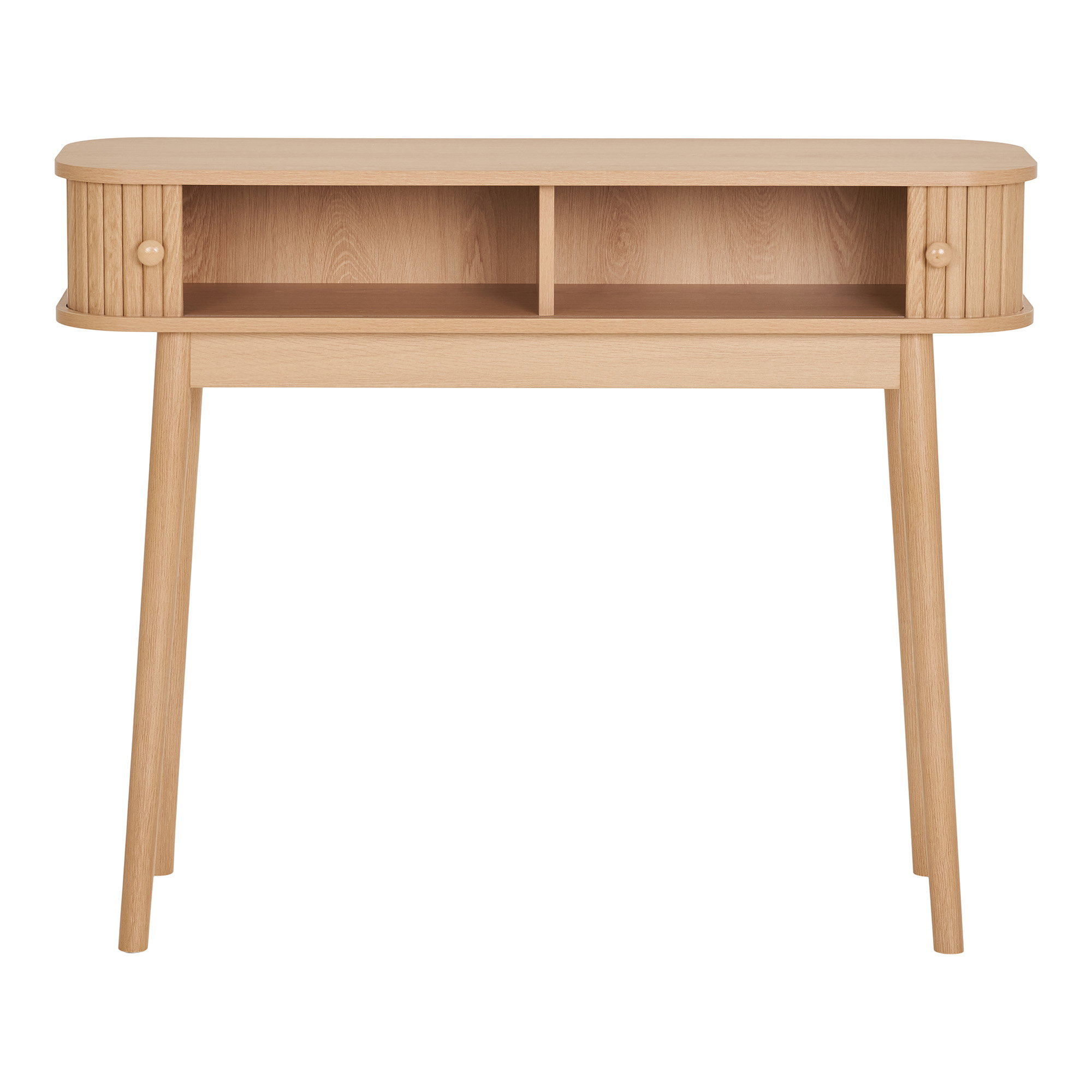 Nikko Konsolbord, 2 låger, natur, 100x30x80 cm - Billede 2