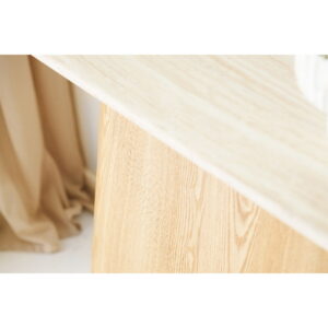 Larvik Konsol, granit/askefiner, natur/off white, 130x40x78 cm - Billede 9