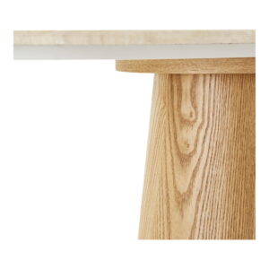 Larvik Konsol, granit/askefiner, natur/off white, 130x40x78 cm - Billede 4