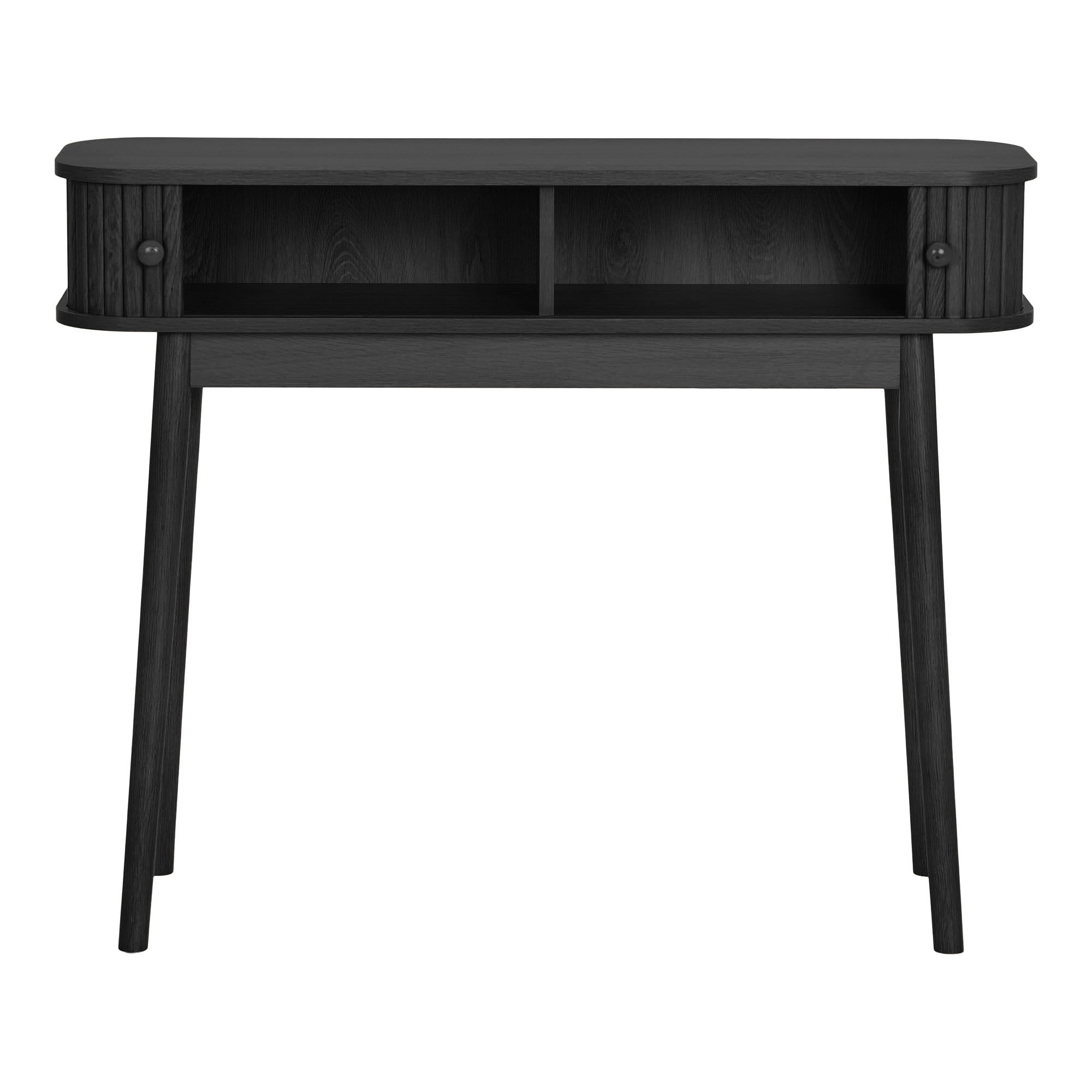 Nikko Konsolbord, 2 låger, sort, 100x30x80 cm - Billede 2