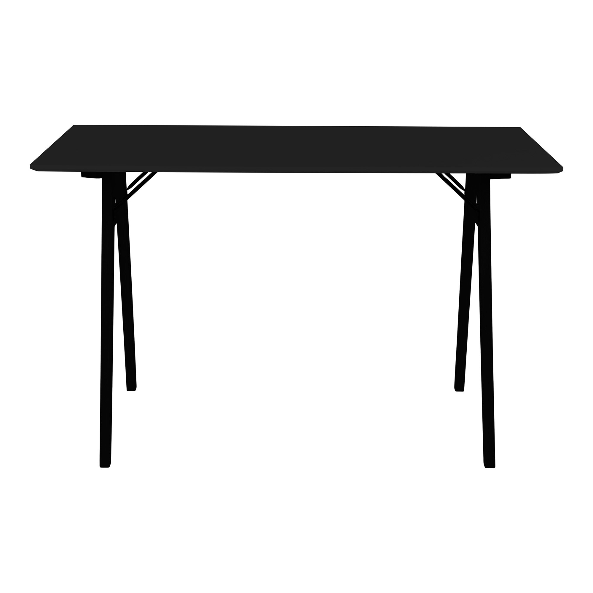 Vojens Skrivebord, skrivebord i sort, 120x60x75 cm - Billede 2