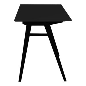 Vojens Skrivebord, skrivebord i sort, 120x60x75 cm - Billede 3