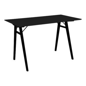 Vojens Skrivebord, skrivebord i sort, 120x60x75 cm