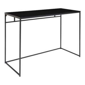 Alternative view of Vita Skrivebord, sort med sort stel, 100x45x75 cm