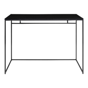 Vita Skrivebord, sort med sort stel, 100x45x75 cm - Billede 4