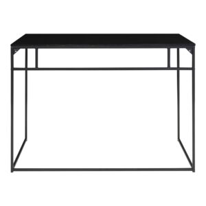 Vita Skrivebord, sort med sort stel, 100x45x75 cm - Billede 5