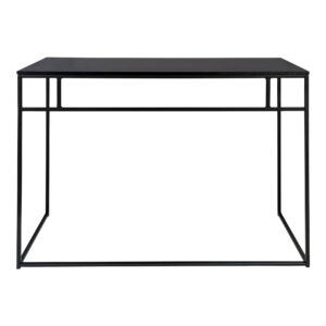 Vita Skrivebord, sort med sort stel, 100x45x75 cm - Billede 6