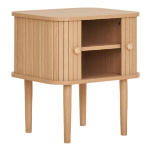 Nikko Hjørnebord, 2 låger, natur, 45x40x50,5 cm - Billede 4