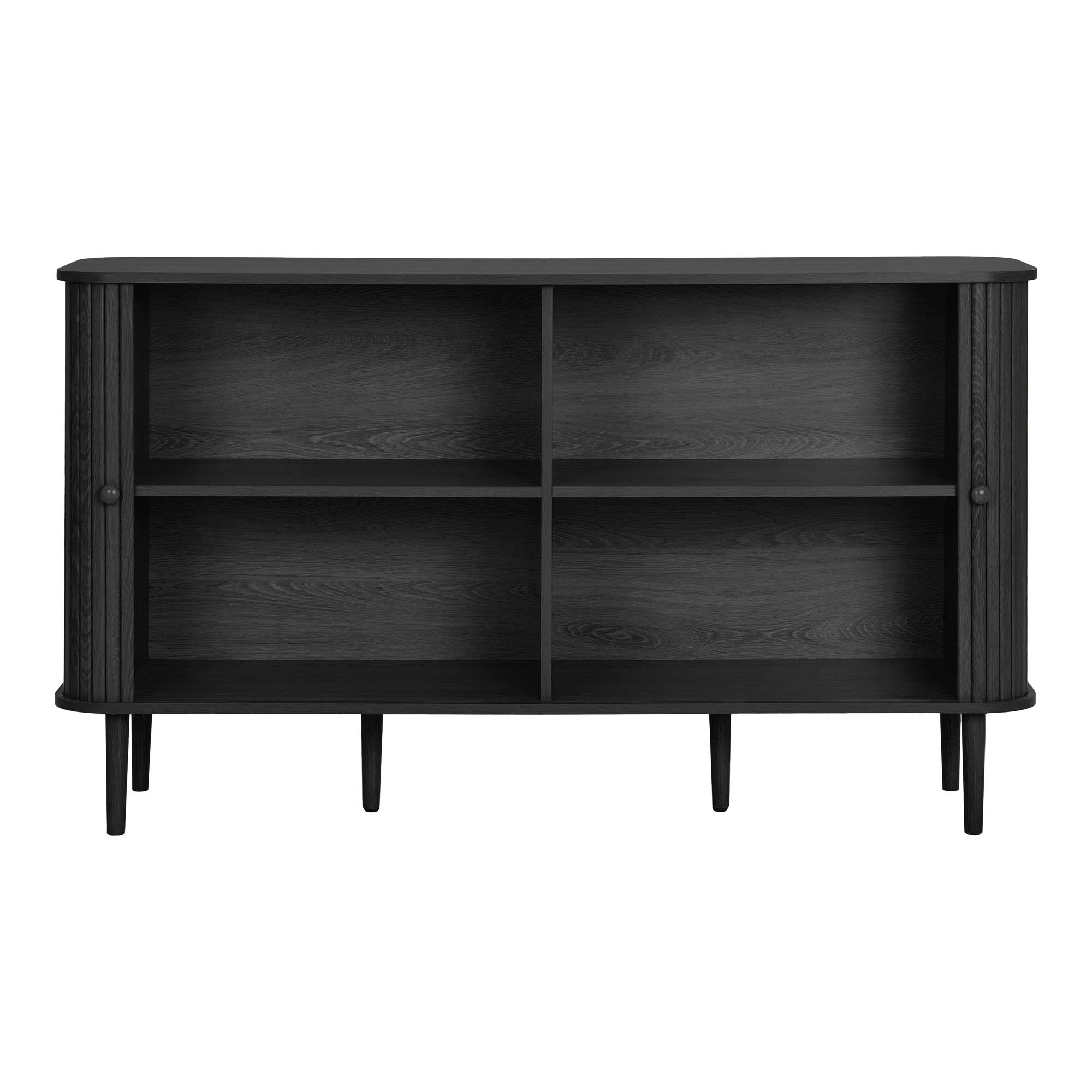 Nikko Skænk, 2 låger, sort, 140x40x79 cm - Billede 2