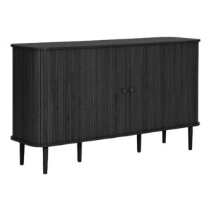 Nikko Skænk, 2 låger, sort, 140x40x79 cm - Billede 3