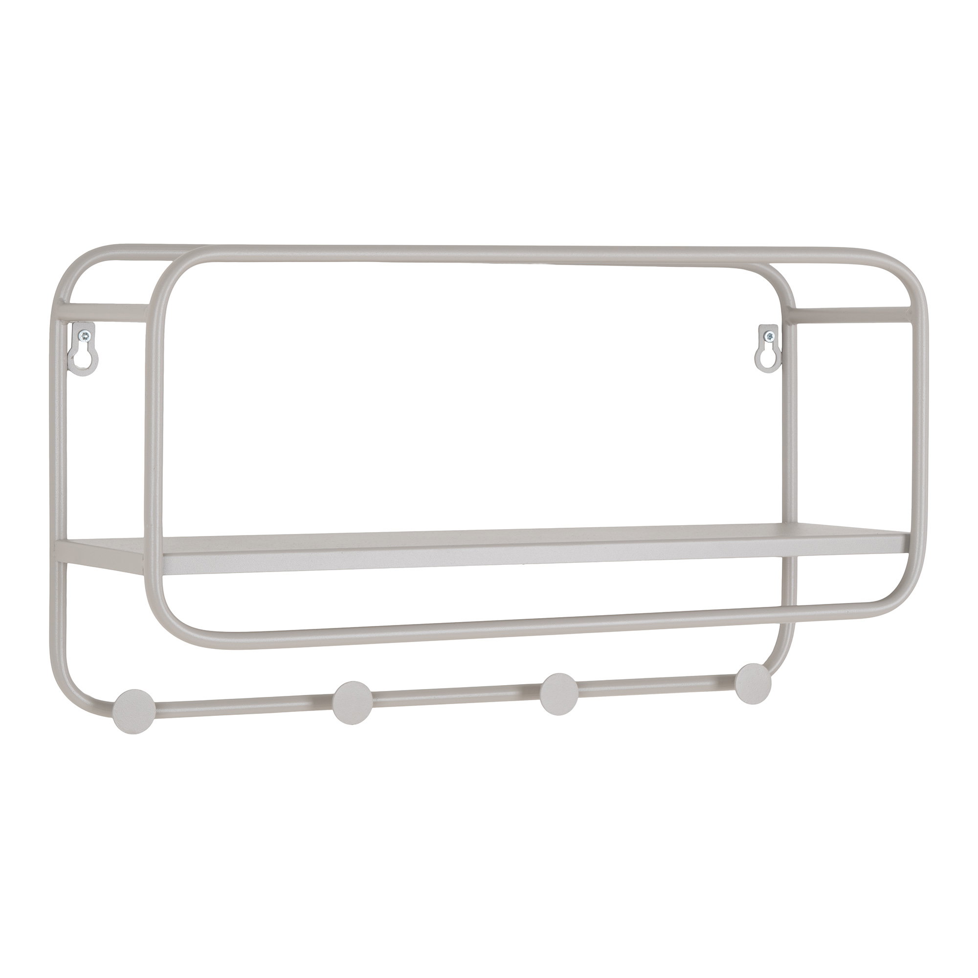 Feira Hattehylde, stål, grey, 45x15x25 cm - Billede 3