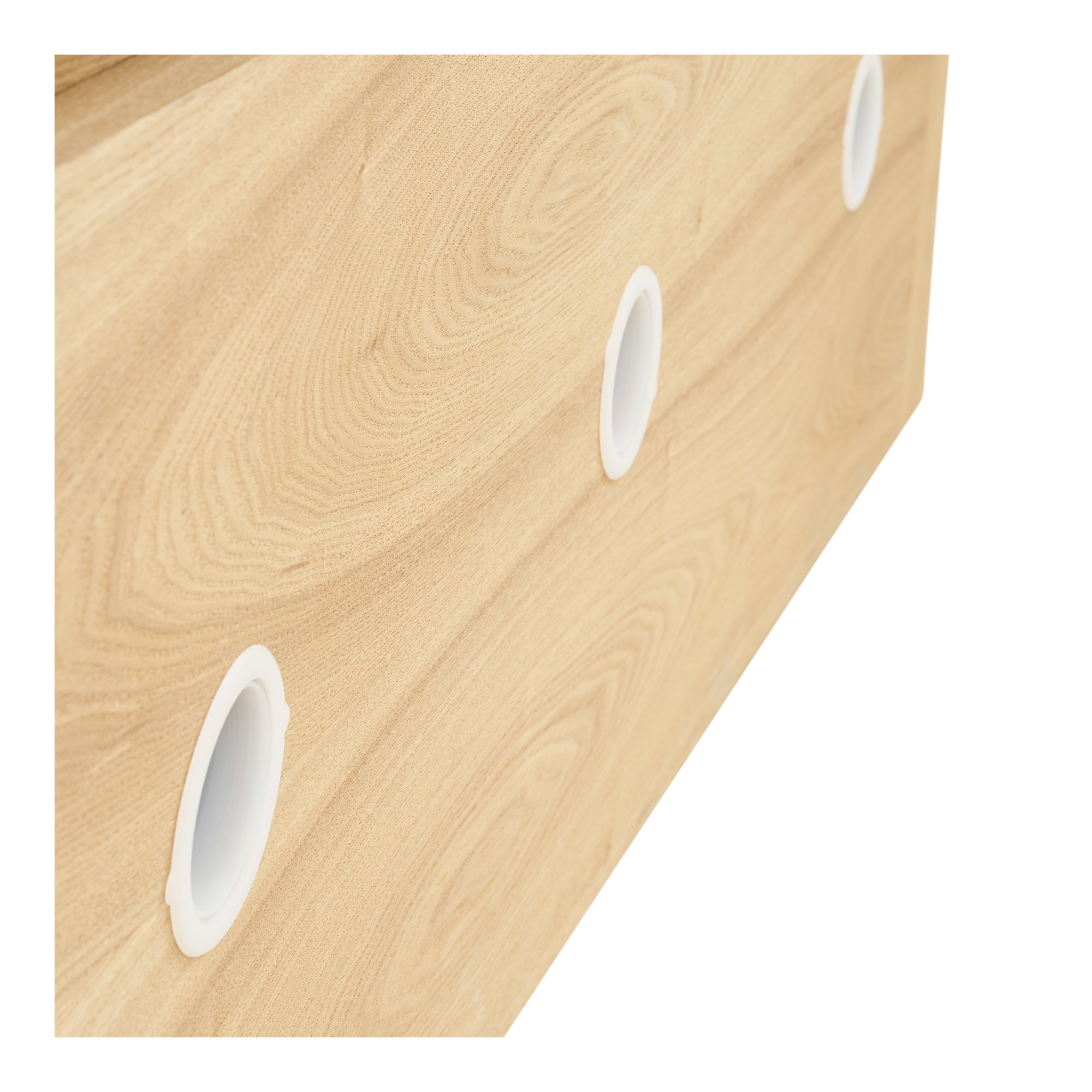 Larvik TV-bænk, granit/ask finer, natur/off white, 160x40x45 cm - Billede 8