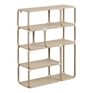 Lanciano Vægreol, metal, beige, 48x18x64 cm