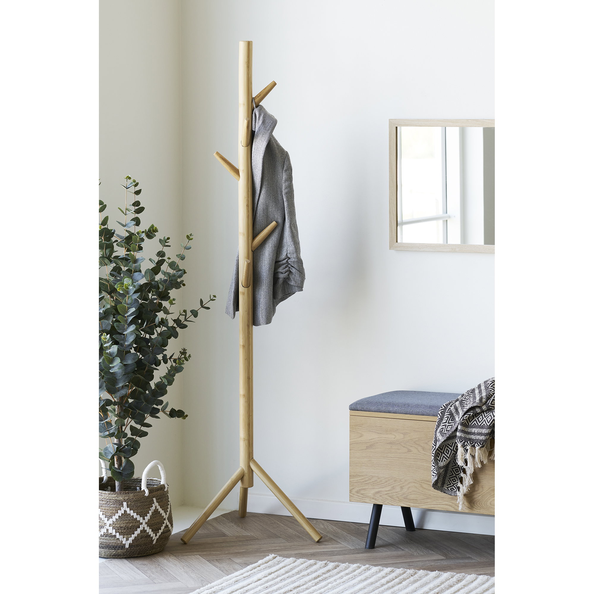 Wanaka Stumtjener, bambus, natur, 50x163 cm - Billede 5