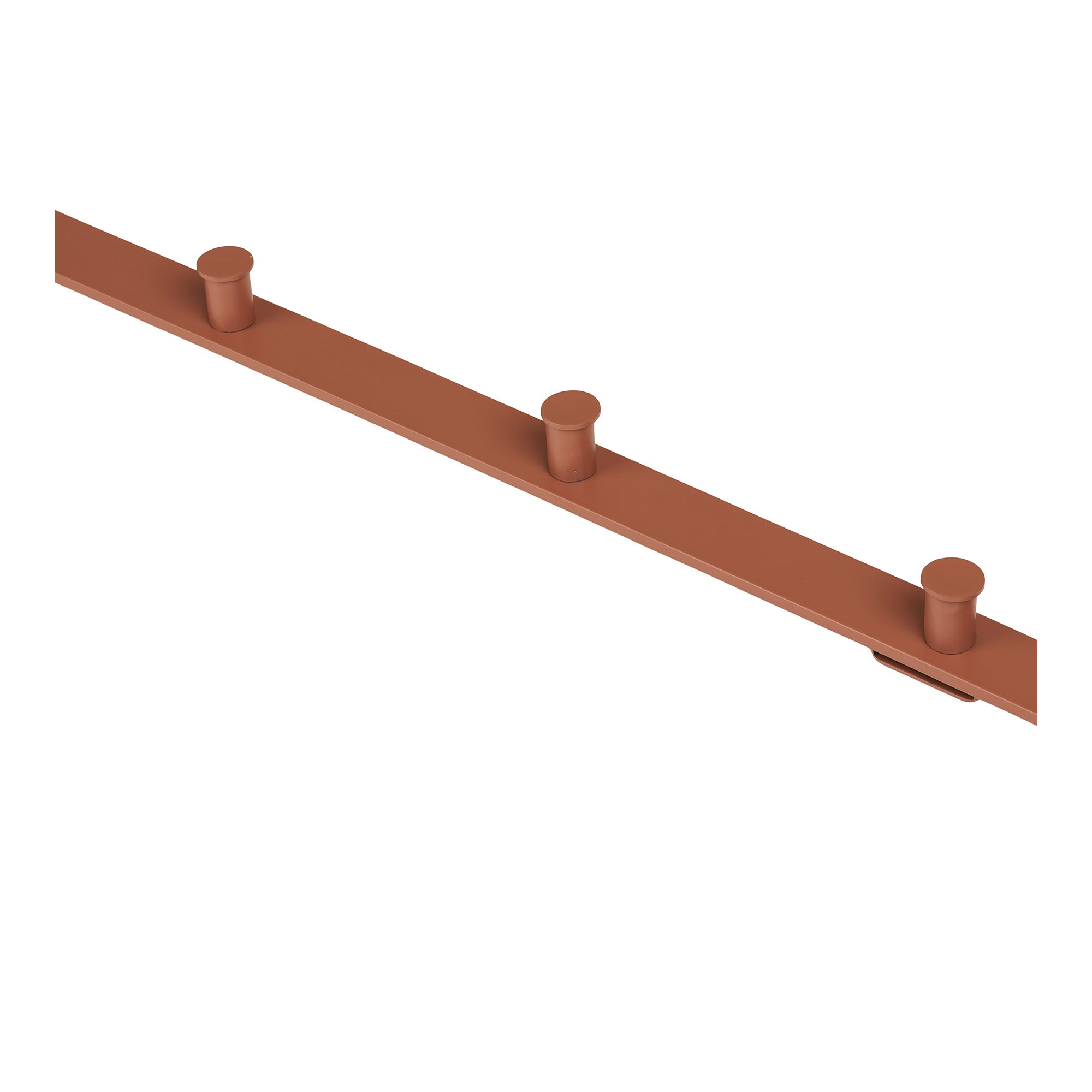 Gresto Tøjstativ, metal, cognac, 3x30x80 cm - Billede 3