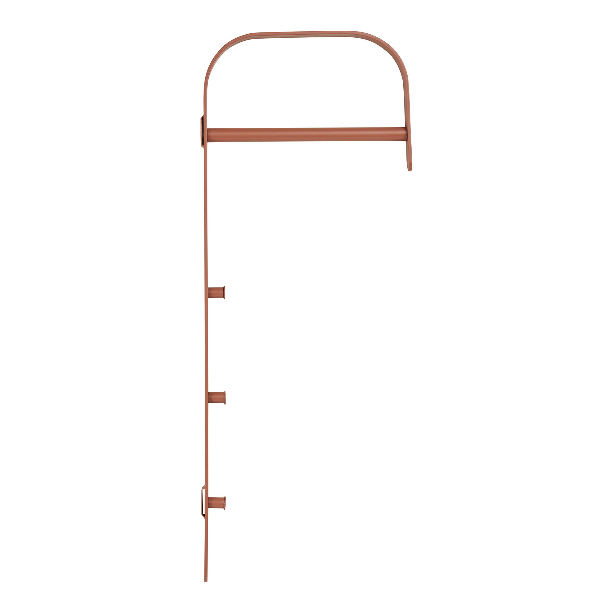 Gresto Tøjstativ, metal, cognac, 3x30x80 cm