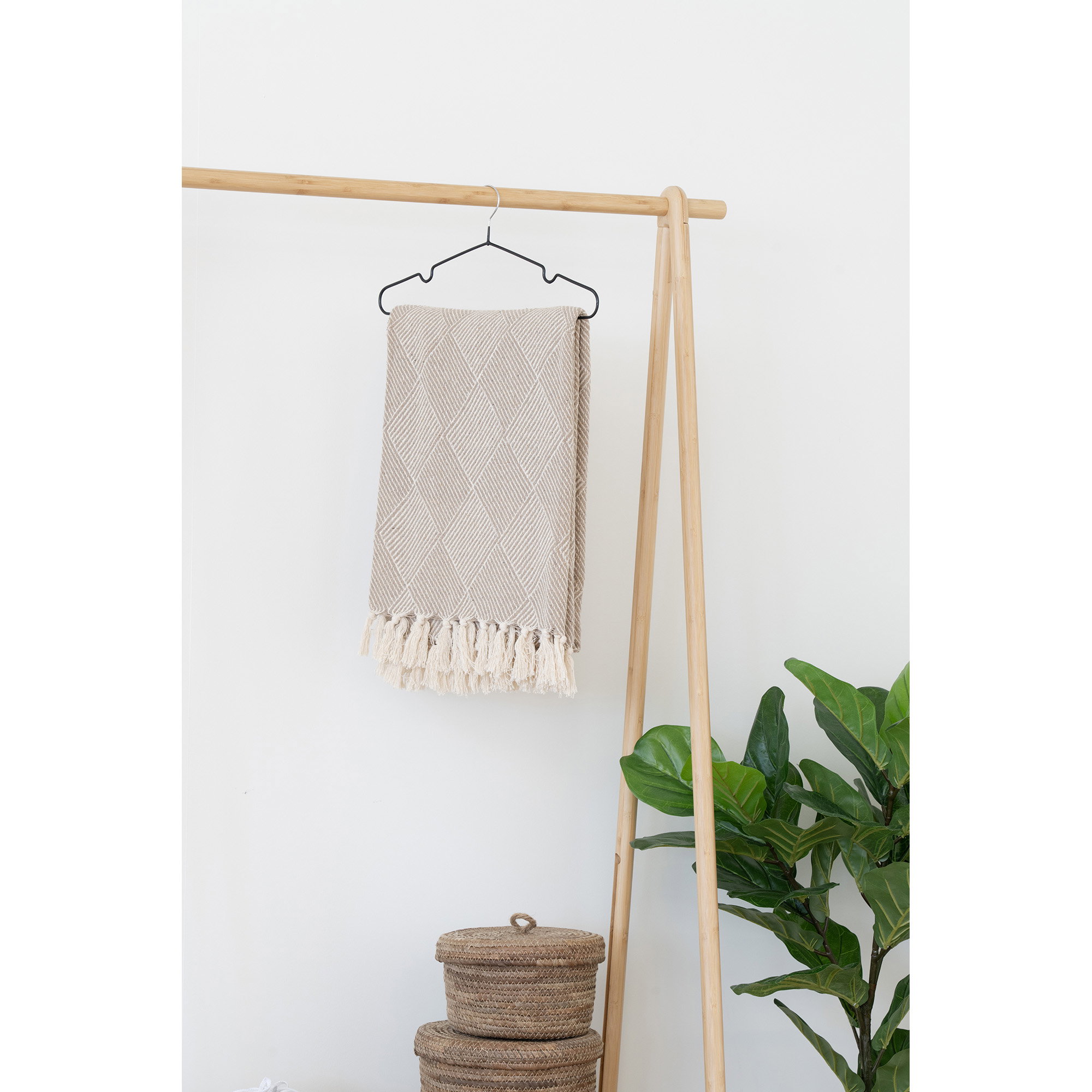 Bursa Plaid, taupe, 130x180 cm - Billede 3