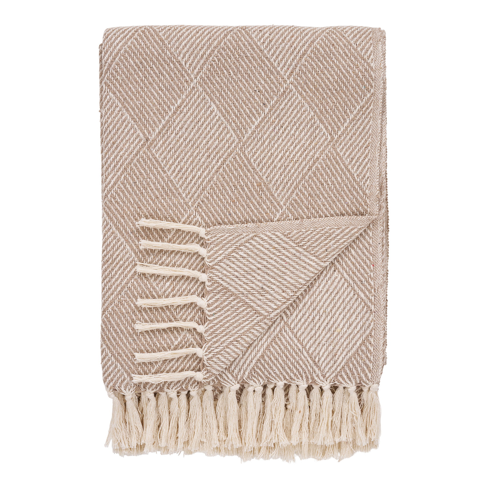 Bursa Plaid, taupe, 130x180 cm