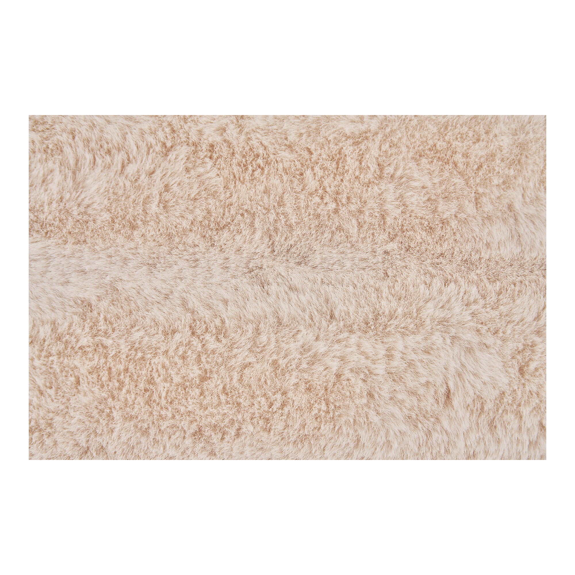 Galena Pude, imiteret pels, hvid, 45x45 cm - Billede 3