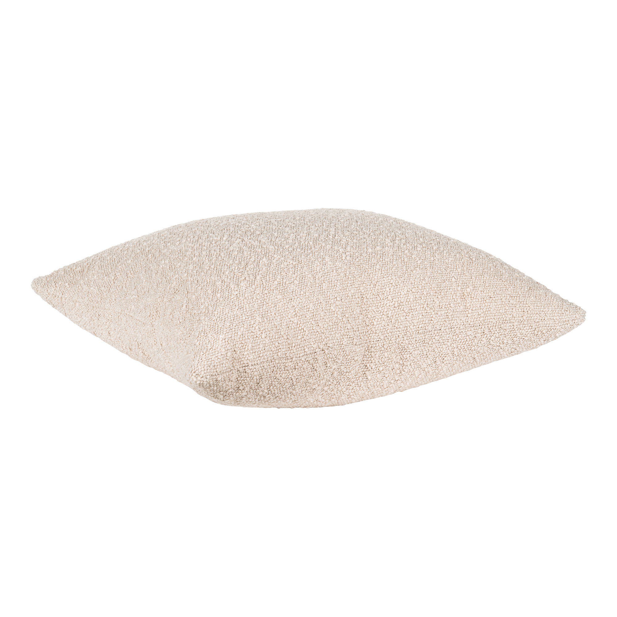 Savannah Pude, bouclé, beige, 45x45 cm - Billede 2