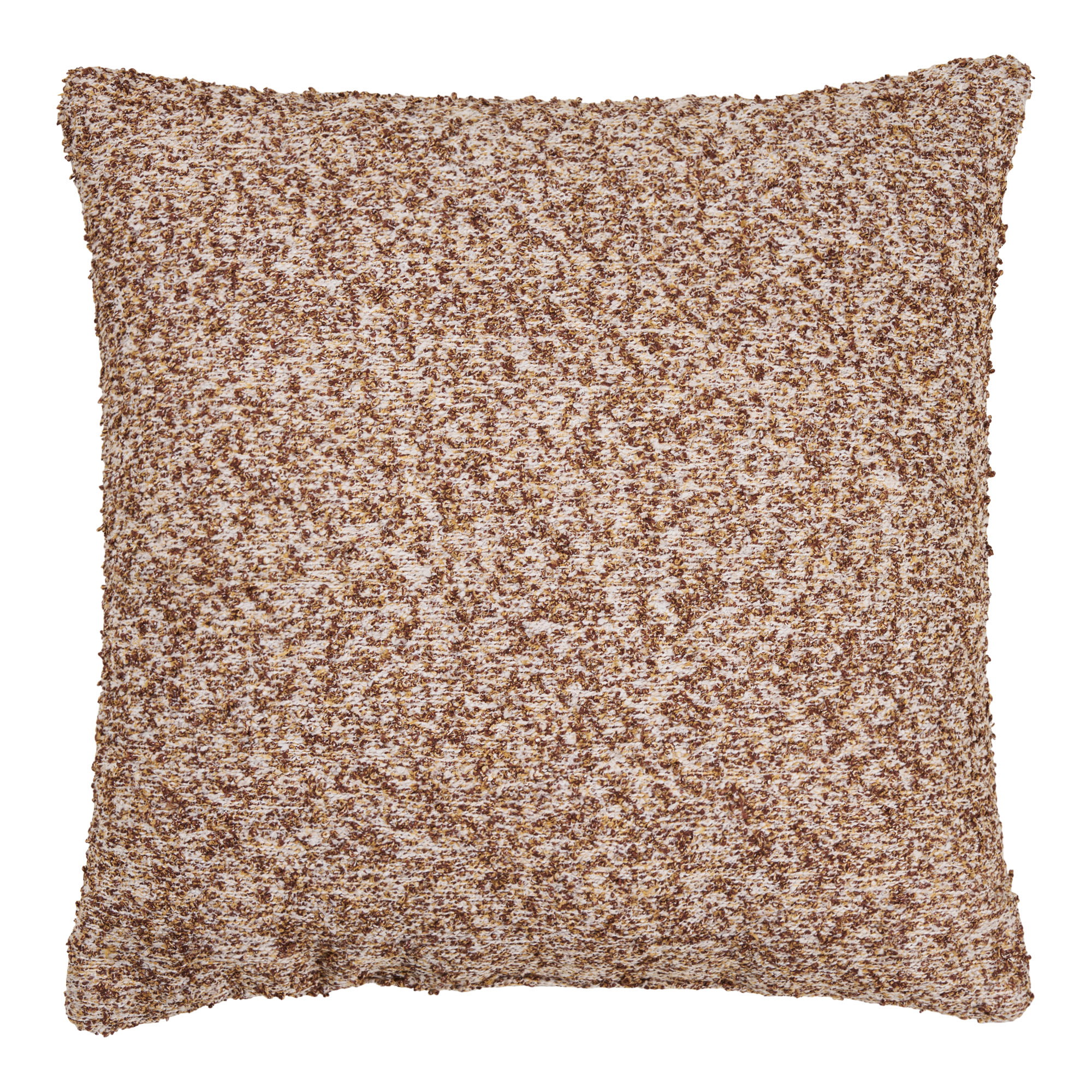Lamu Pude, brun/beige mix, 45x45cm