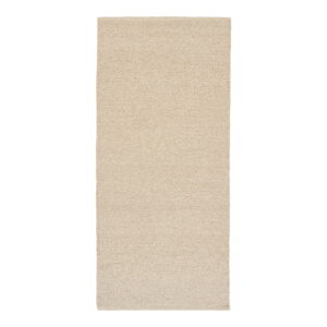 Bela Løber, håndvævet, beige, 80x180 cm