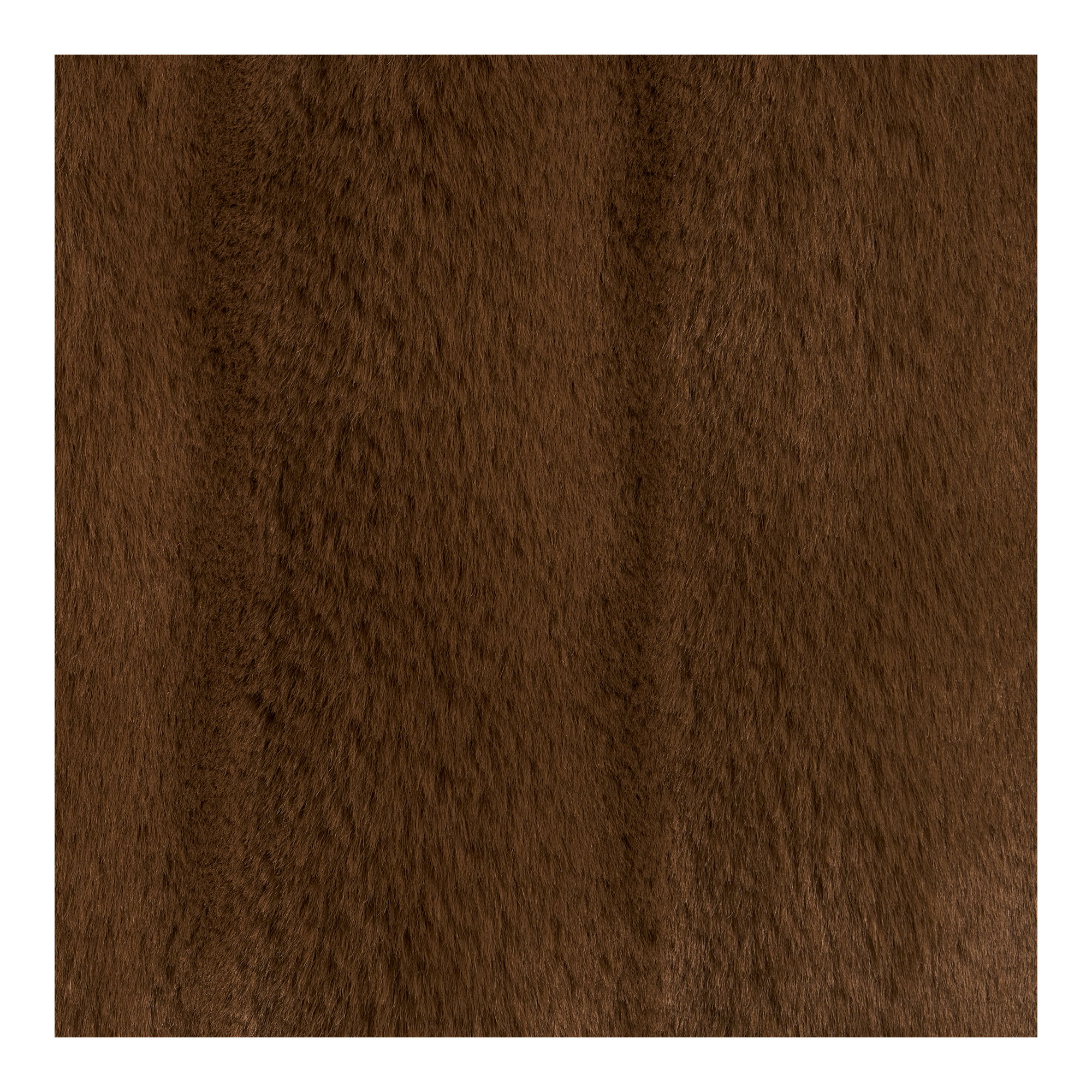 Galena Plaid, imiteret pels, brun, 130x180 cm - Billede 2