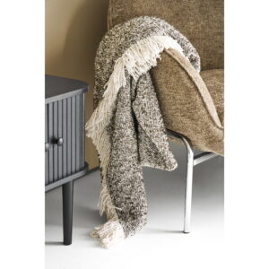 Sira Plaid, beige/brun, 130x180 cm - Billede 3