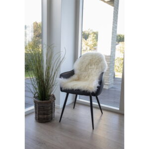 Lammeskind, råhvid, 50x85 cm - Billede 3