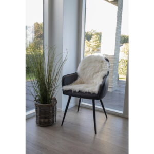 Lammeskind Imiteret, råhvid, 50x85 cm - Billede 3