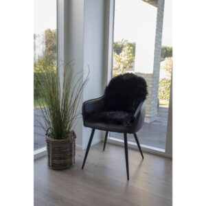Lammeskind Imiteret, sort, 50x85 cm - Billede 3