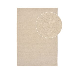 Bela Tæppe, håndvævet, beige, 160x230 cm