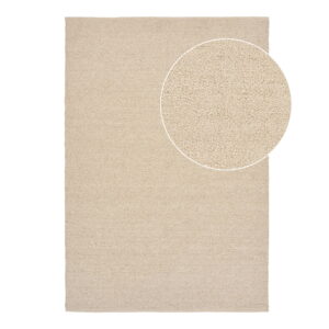 Bela Tæppe, håndvævet, beige, 200x300 cm