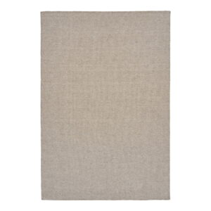 Alternative view of Nila Tæppe, håndvævet, mørk sand, 200x300 cm