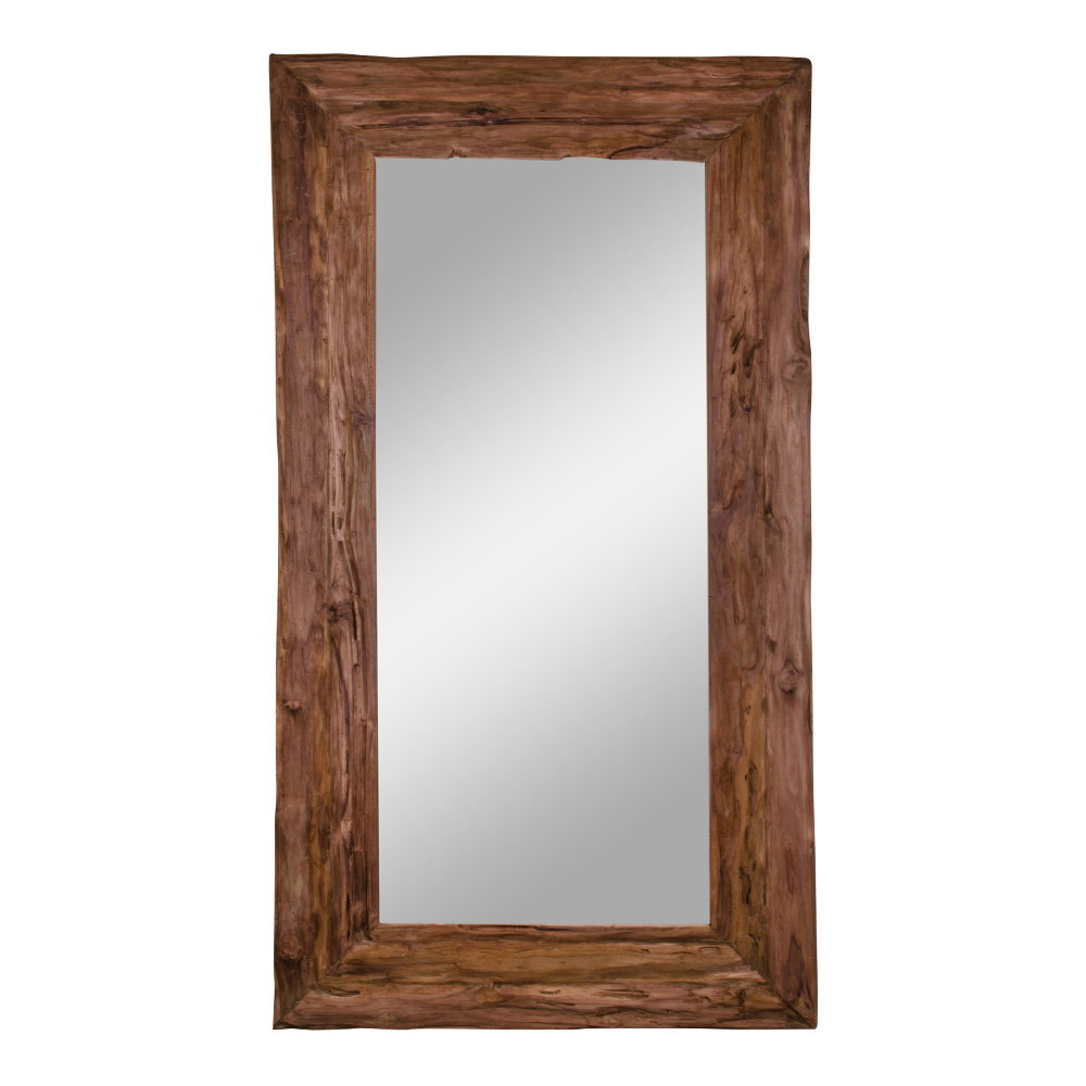 Granada Antik Spejl, teak, natur, 101x180 cm