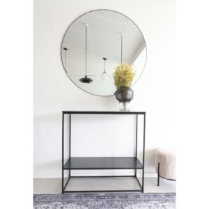 Jersey Spejl, stål, sort, ø100 cm - Billede 3