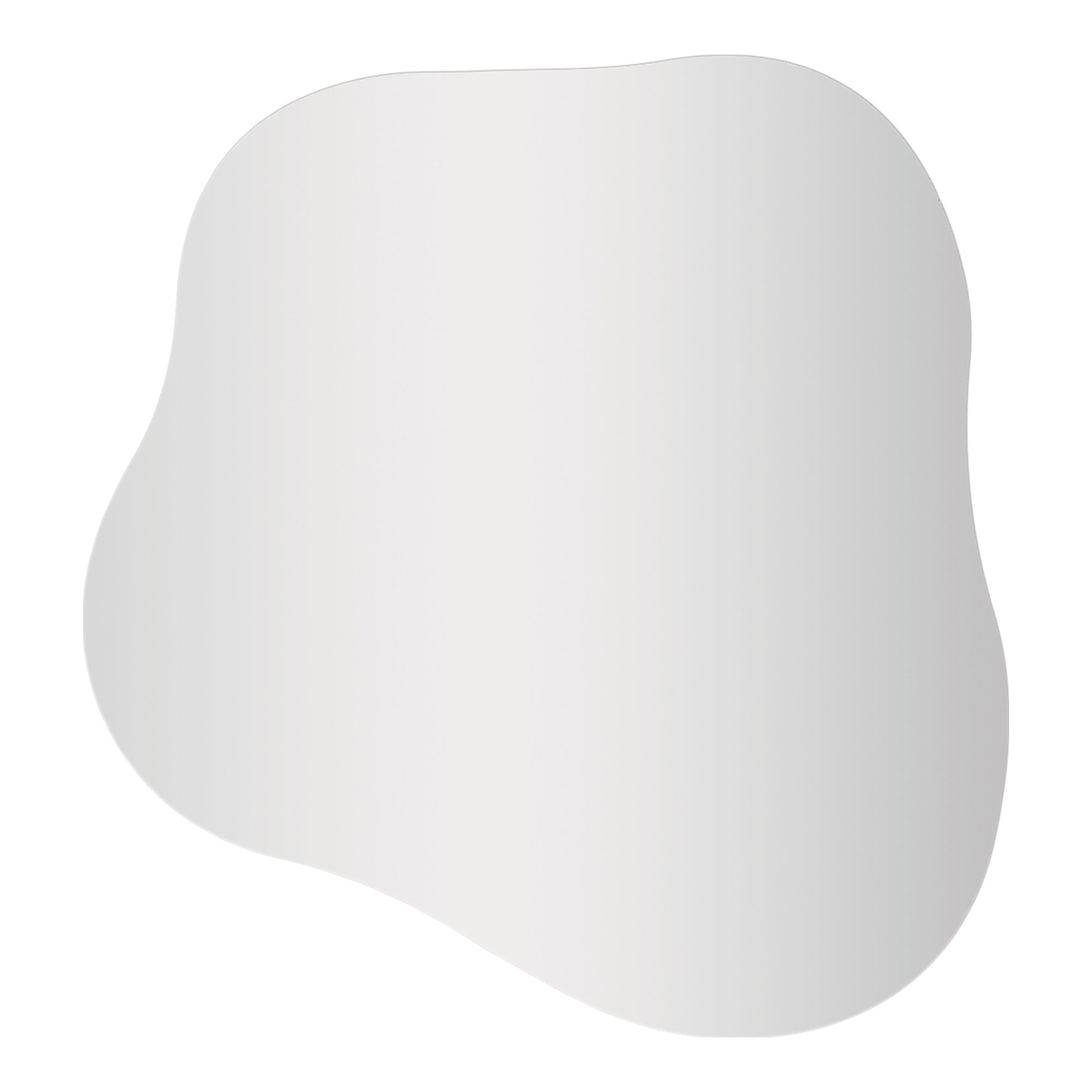 Palermo Spejl, organisk form, 50x55 cm - Billede 2