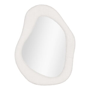 Bosa Spejl, teddy, hvid, 46,5x61 cm