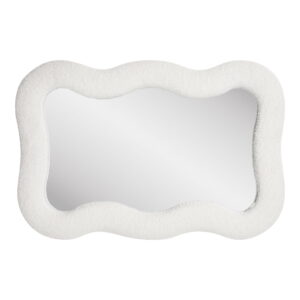 Alternative view of Bosaro Spejl, teddy, hvid, 80x54 cm