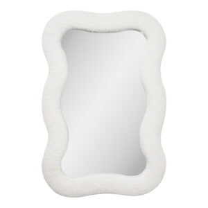 Bosaro Spejl, teddy, hvid, 80x54 cm