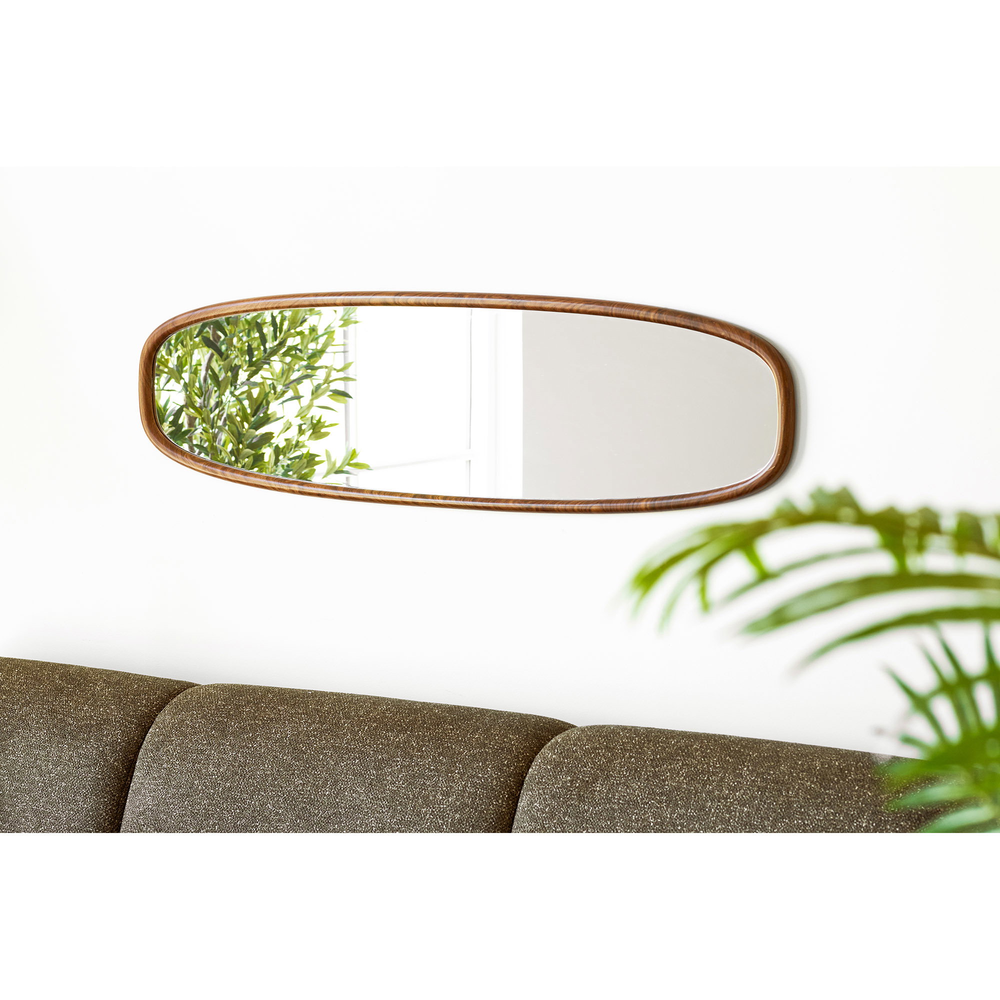 Luxon Spejl, trælook, 40x150 cm - Billede 6