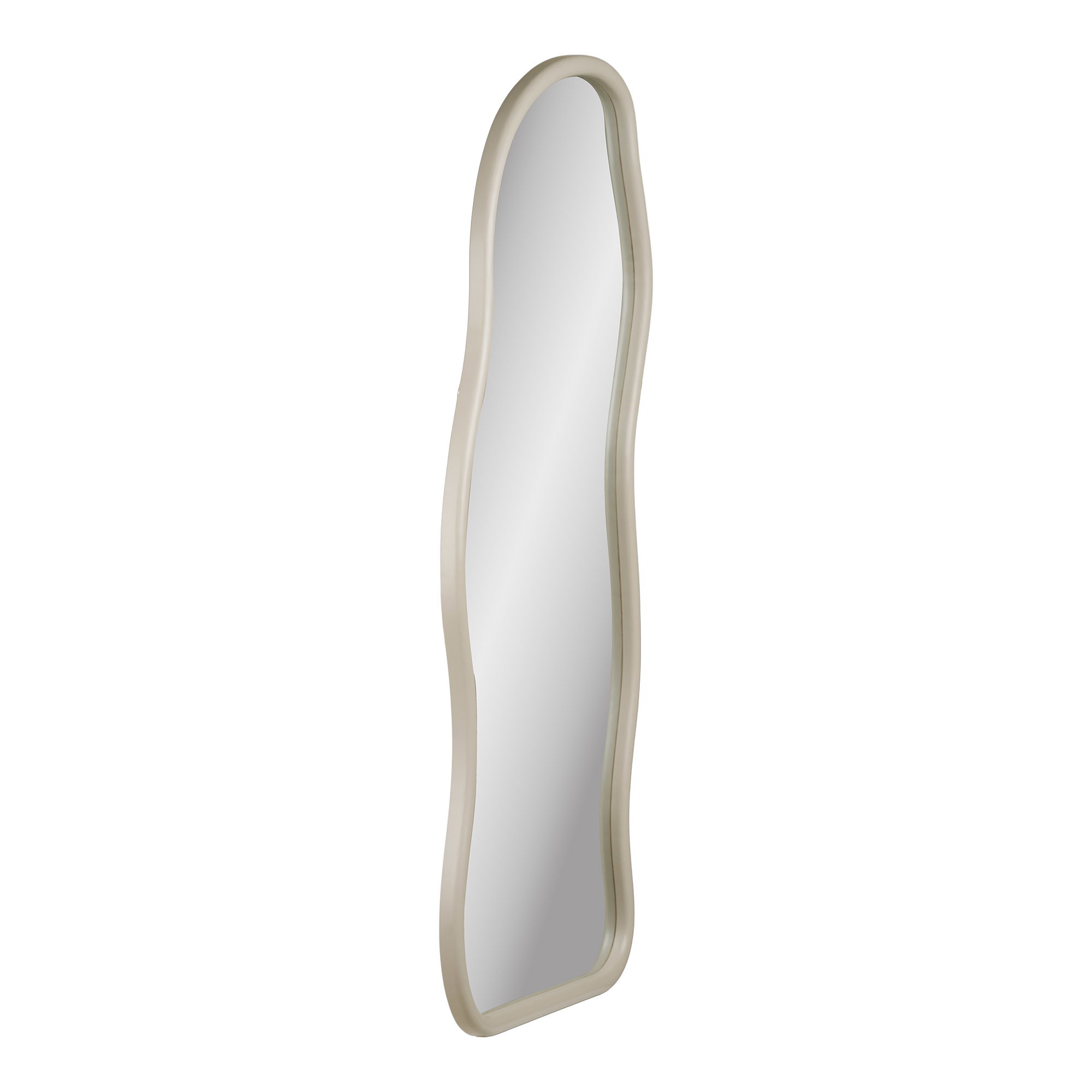 Bega Spejl, organisk form, beige, 89x180 cm - Billede 2