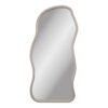 Bega Spejl, organisk form, beige, 89x180 cm
