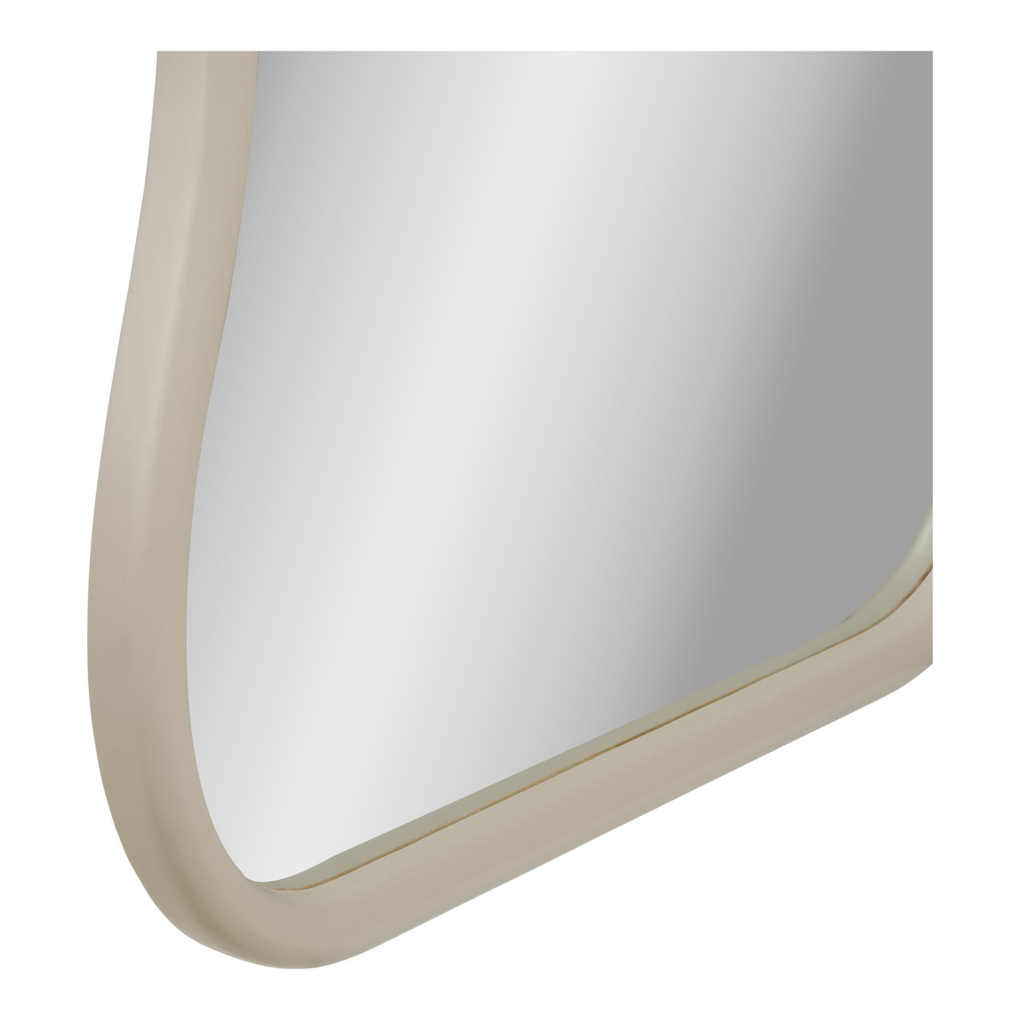 Bega Spejl, organisk form, beige, 89x180 cm - Billede 3