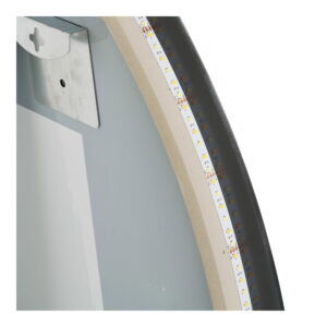 Kiama Spejl med LED, antidug og 3 lysniveauer, organisk form, 58x80 cm - Billede 3